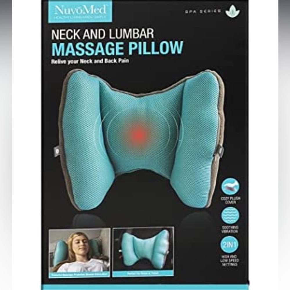 Neck and Lumbar Massage pillow